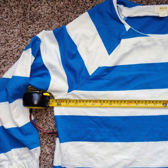 NEW Maeve Anthropologie Sweatshirt XL Nautical core Preppy - Picture 4 of 5